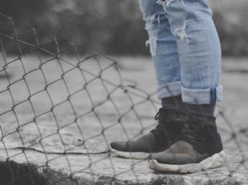 180 Grad Gesprächskreis hinter Gittern