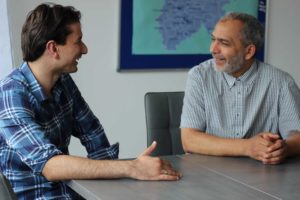 Numan Özer und Mohamed Mermari im Gespräch über JVA-Gesprächskreis