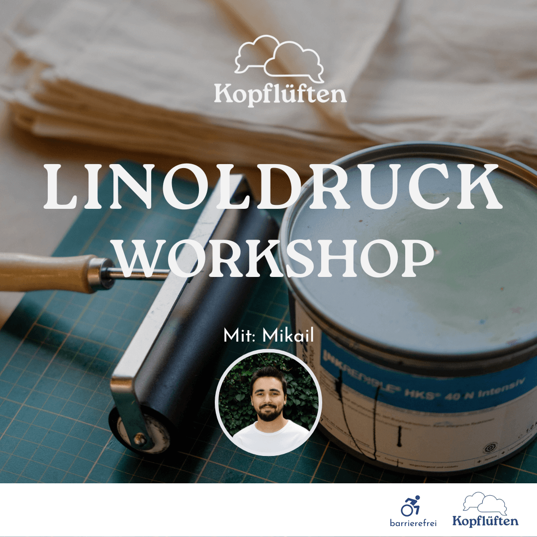 Anmeldung zum Kopflüften Workshop: Linoldruck am 02. Dezember 2023